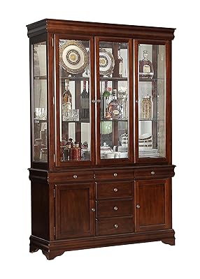 ACME Mahavira Espresso Hutch Buffet for Dining Room Storage