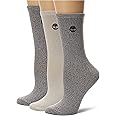 Timberland Women's Ribbed Supersoft Crew Socks (3 Pairs)