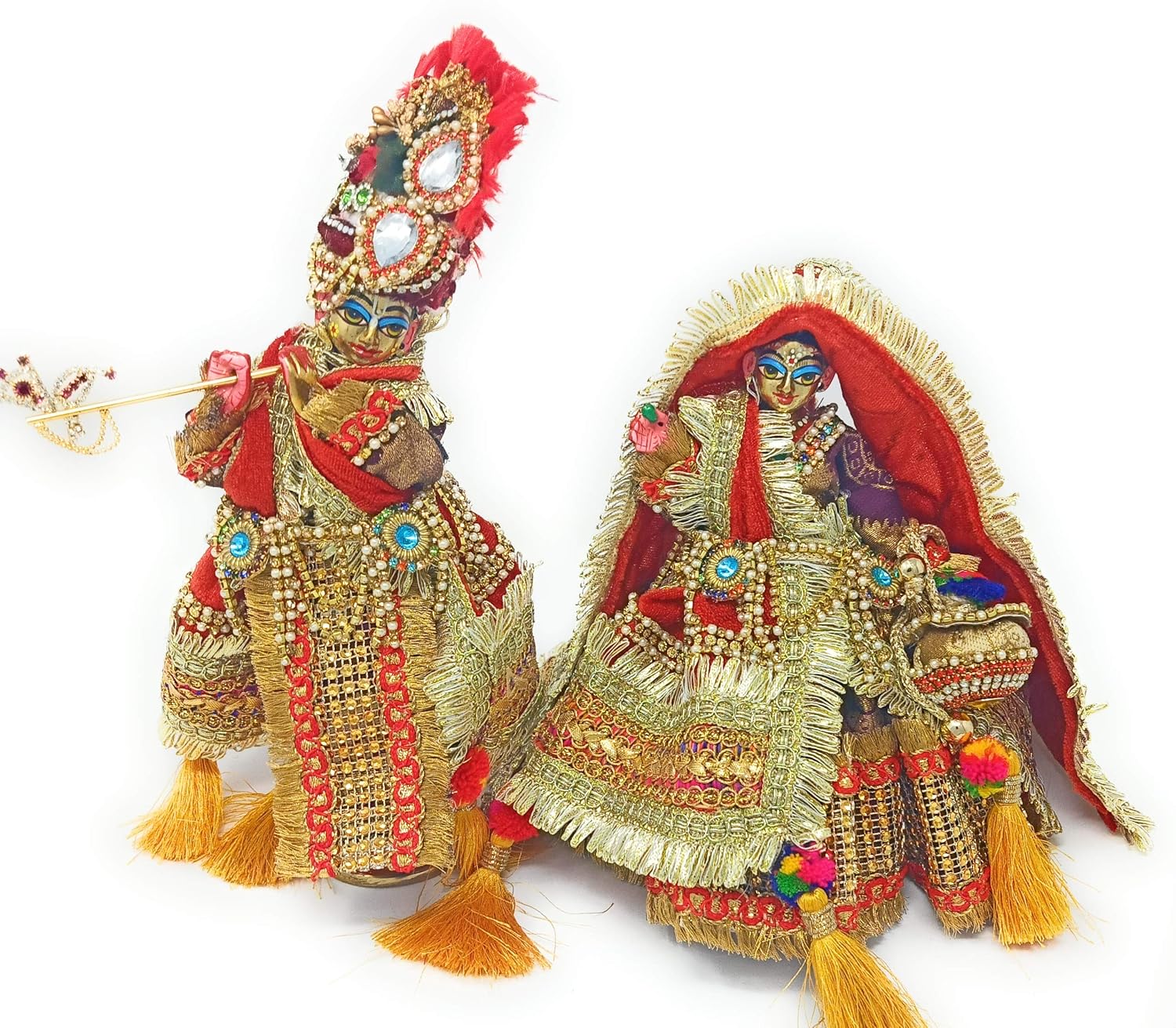 Radha krishna designer poshak Outlet