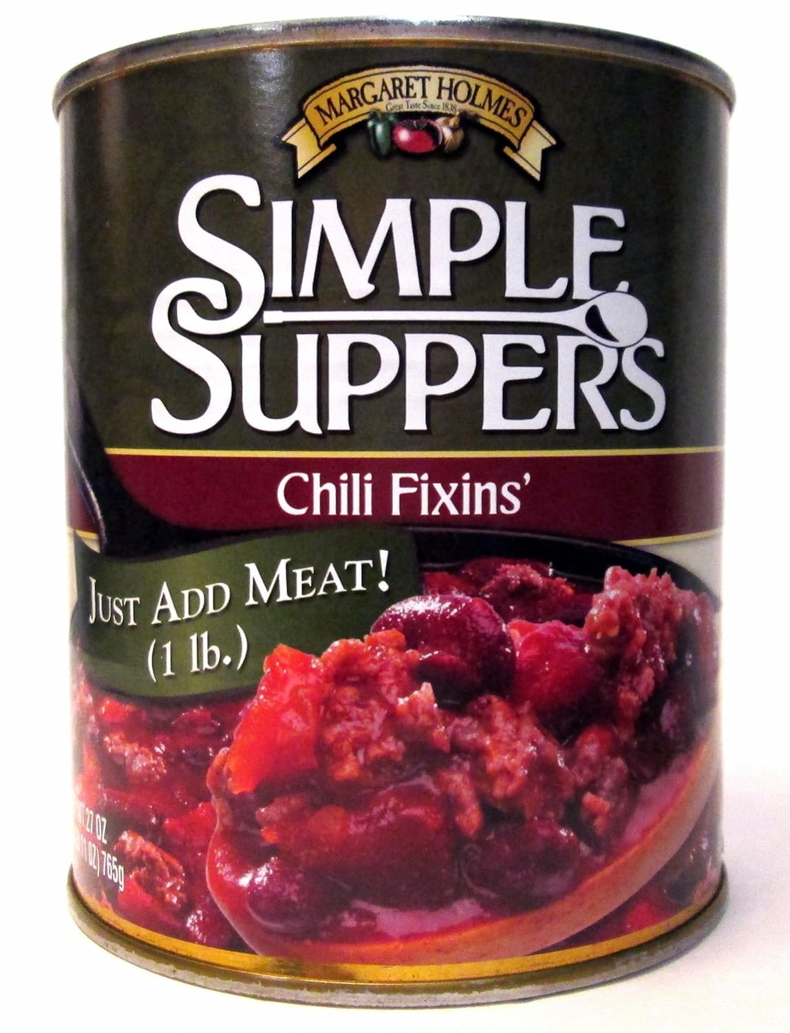 Margaret Holmes Simple Suppers: Chili Fixins' (Pack of 2) 27 oz Cans