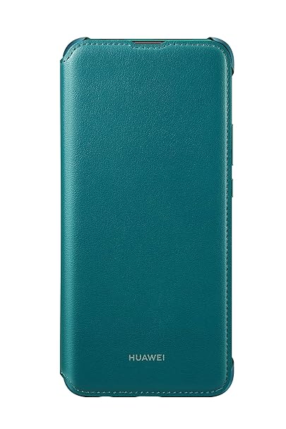 Huawei P Smart Z Pu Flip Cover Protective Green Amazon Co Uk