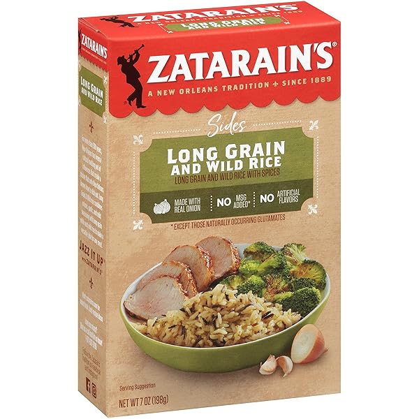 ZATARAIN’S LONG GRAIN AND WILD RICE, 7 OZ