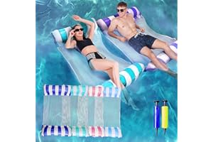 5 Pack Water Hammock & Pool Floaties for Adults
