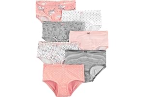 Carter's Girls' Little 7-Pack Underwear