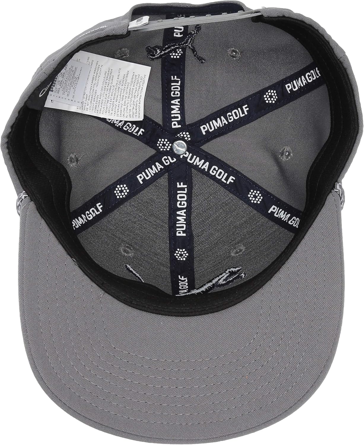 PUMA Golf 2017 Boy's Go Time Rope Hat (Quarry-Peacoat, One Size): Clothing