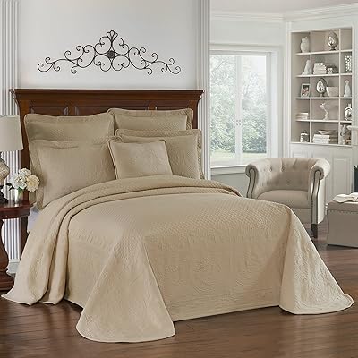 HISTORIC CHARLESTON Bedspread King Charles Collection 100% Cotton