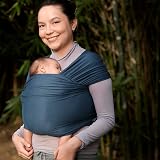 Ergobaby Aura Knit Sling Twilight Navy 3.6–11.3 kg Recycled Tencel view 9