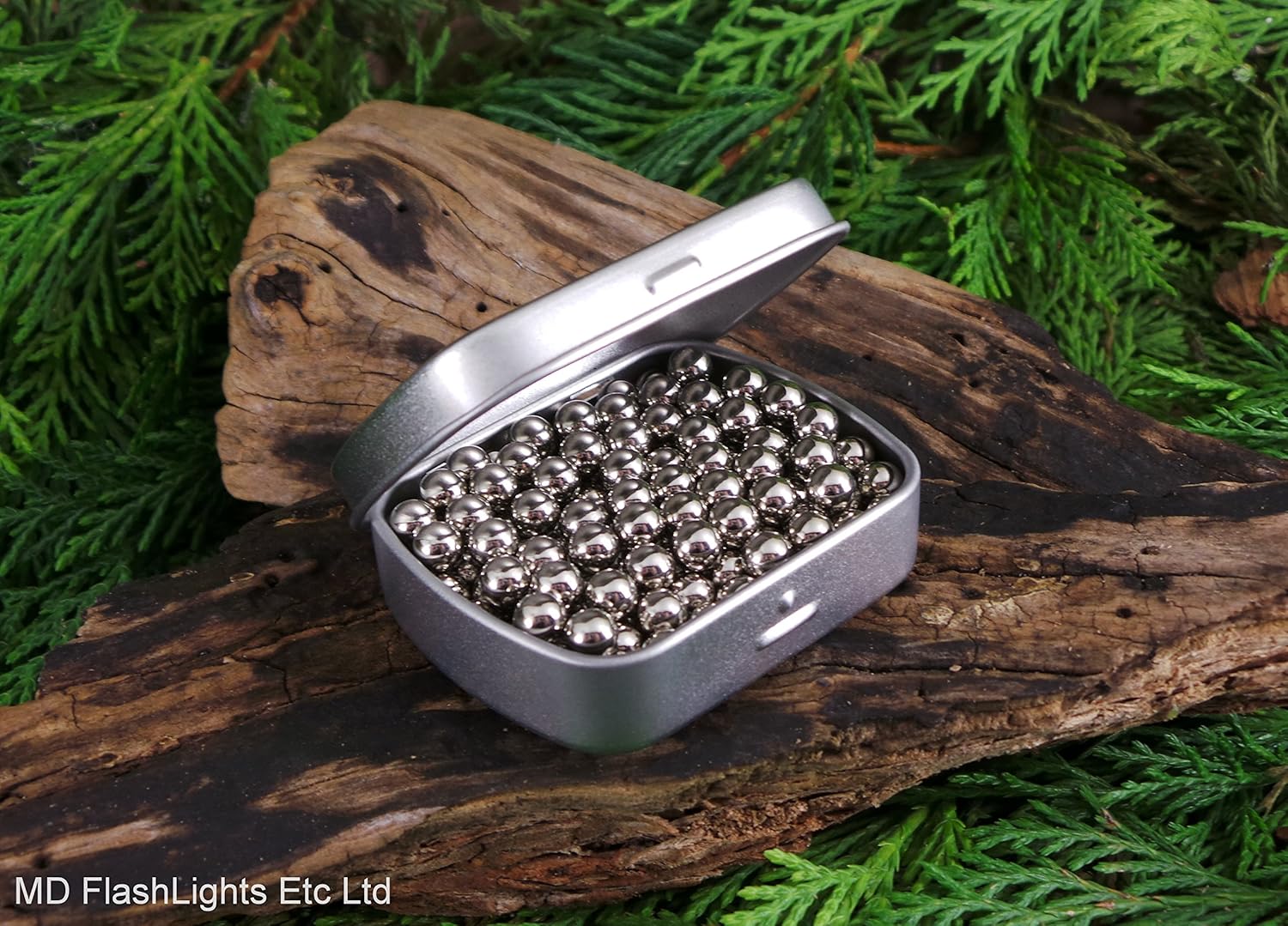 MD FlashLights Etc Ltd Outdoor Catapult Ammo available in Silver 250