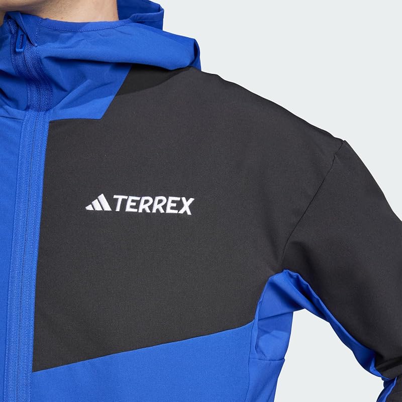 Homme Terrex Multi Soft shell Jacket, Semi Lucid Blue/Black, XL — photo 2 sur 4