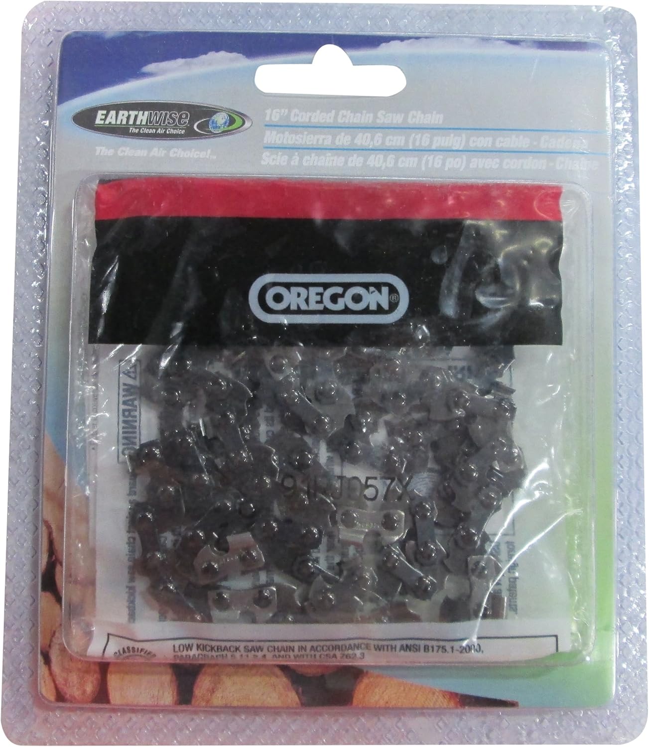 Earthwise CS90161 16Inch Replacement Saw Chain for Model CS30016