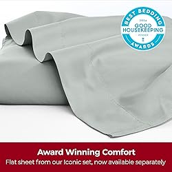Mellanni Twin XL Size Flat Sheet - Iconic