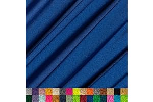 Ice Fabrics Nylon Spandex Fabric by The Yard - 60" Wide Spandex Swimwear Fabric - 4 Way Stretch for Active Wear, Yoga Pants, Swimsuits and Table Cloths - Royal Blue - 1 Yard