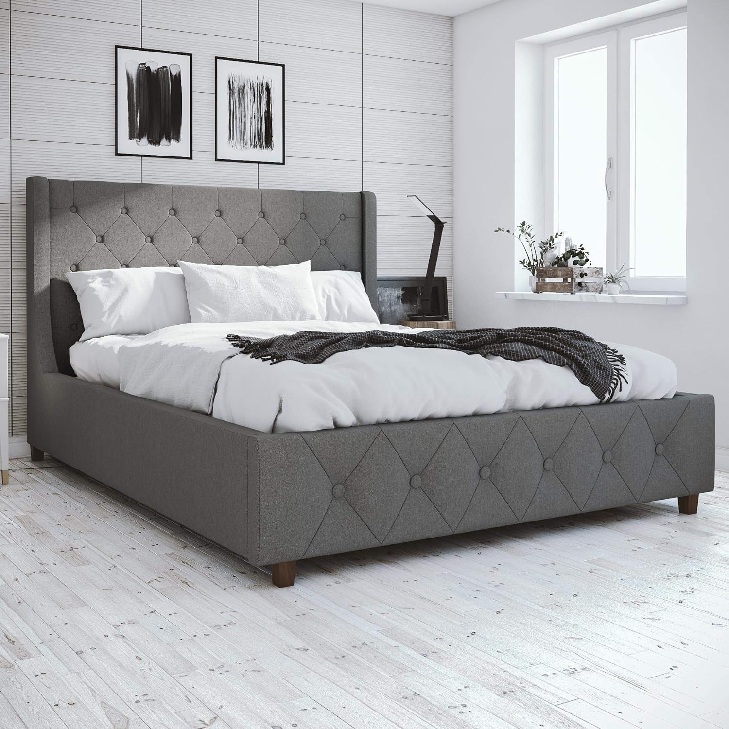 Best Mid Century Bed Frame Queen Storage