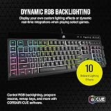 Corsair K55 RGB PRO XT Membrane Keyboard UK QWERTY IP42 Black view 3