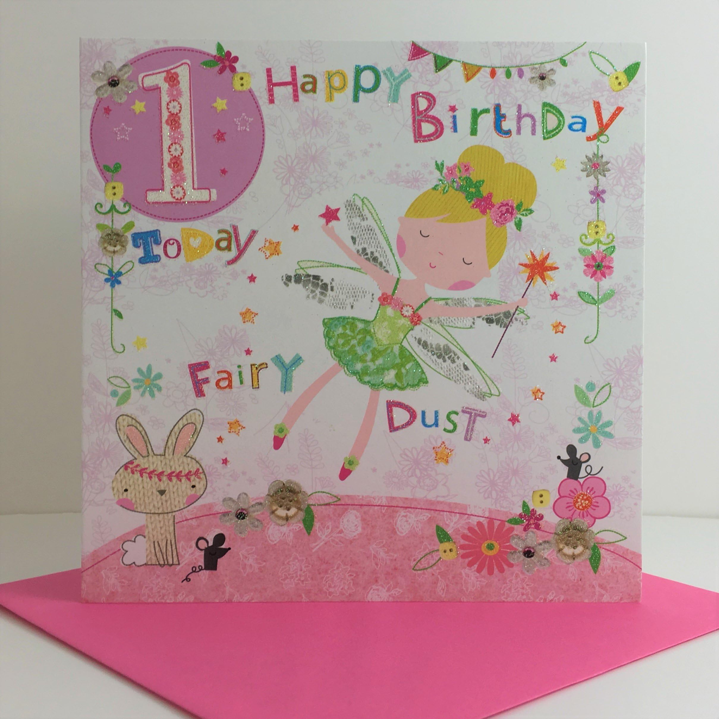 Cherry Orchard Girl Tinkerbell 1 Today Birthday Card
