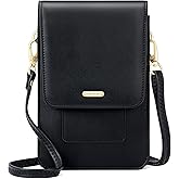 Peacocktion Small Crossbody Bags for Women, Travel Cell Phone Cross Body Purses with Card Slots | RFID, Women, Travel, with Card Slots
