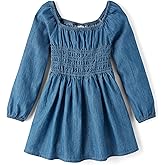 The Children's Place girls Long Sleeve Casual Dresses