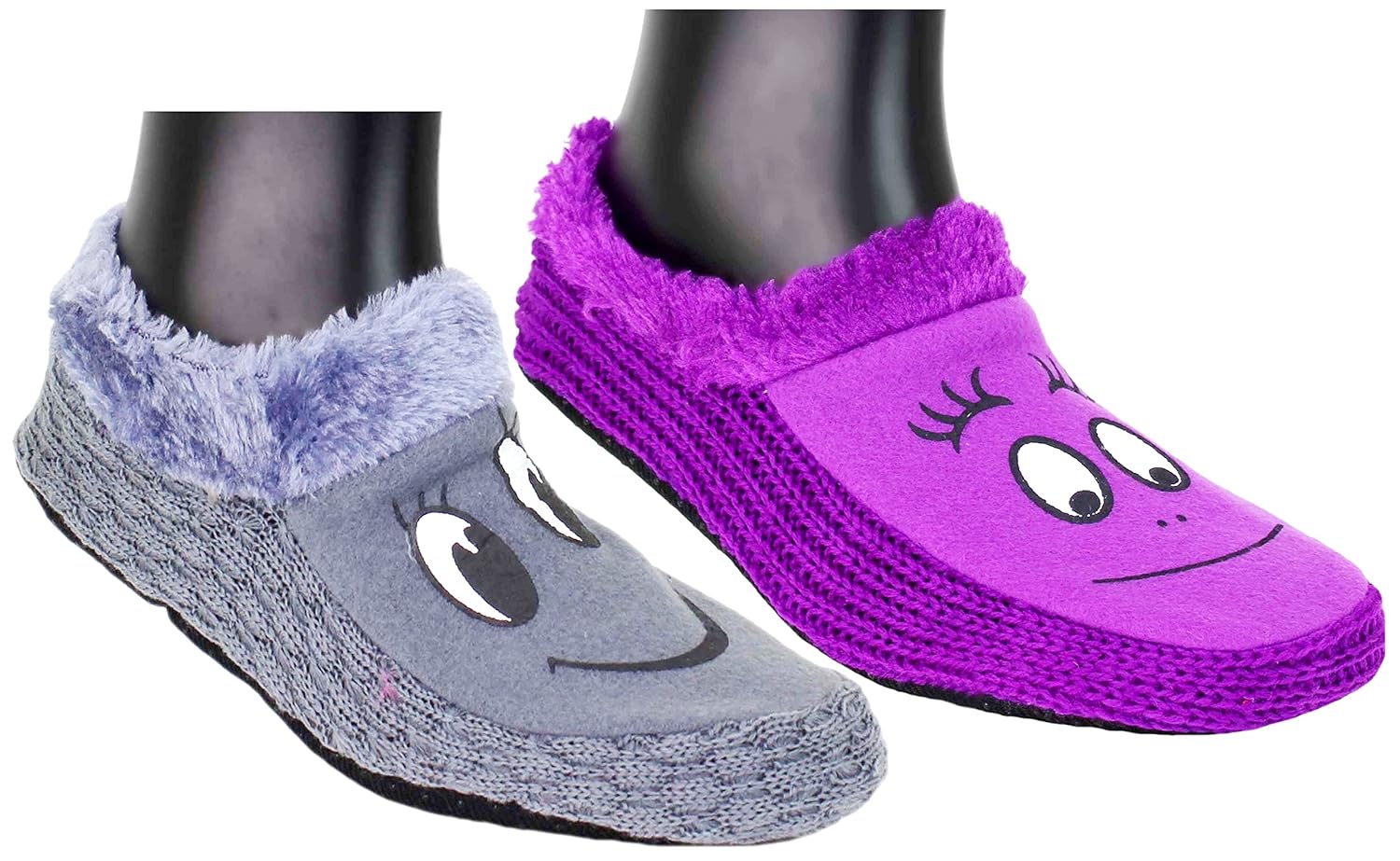 purple booties