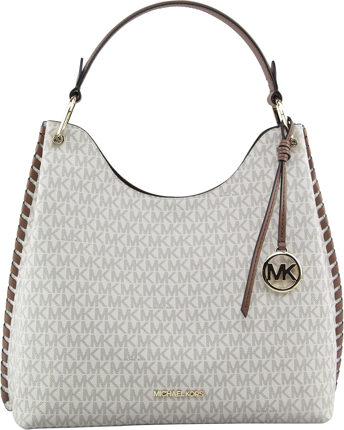 MICHAEL Michael Kors Women's Joan Large Slouchy Shoulder Bag in Vanilla