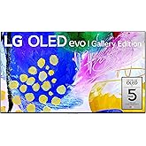 LG 55-Inch Class OLED evo Gallery Edition G2 Series Alexa Built-in 4K Smart TV, 120Hz Refresh Rate, AI-Powered 4K, Dolby Visi
