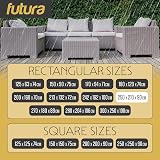 Futura Premium Rectangular Garden Furniture Cover 250x210x90cm 600D view 8