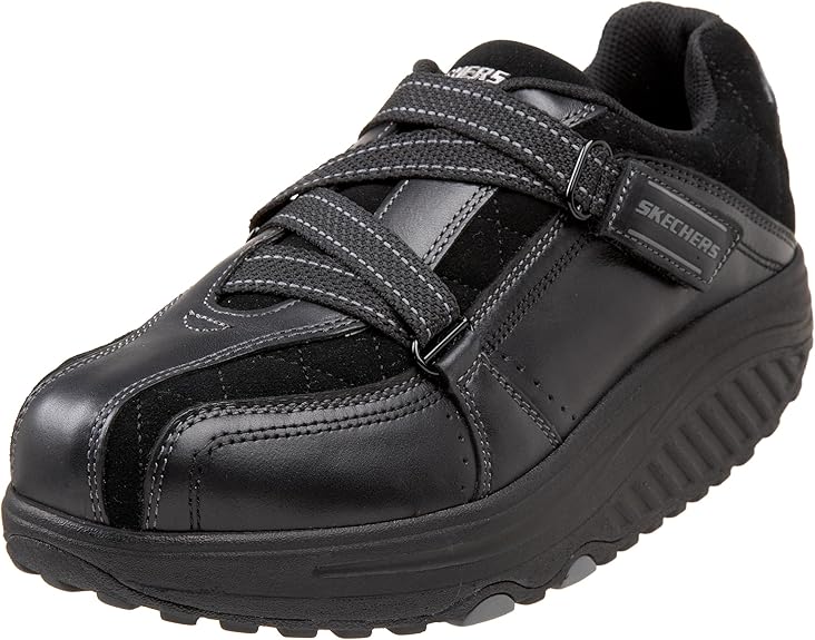 Skechers Womens Black Velcro 2.5 UK Amazon.co.uk Shoes & Bags