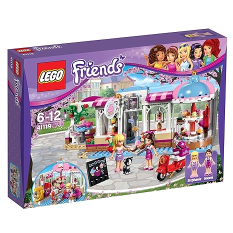 LEGO Friends 41119 - Heartlake Cupcake-Café, Spielzeug für 6 Jährige