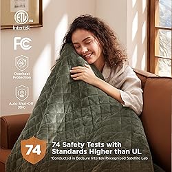 Bedsure Electric Blanket Full Size - Quilted Heated