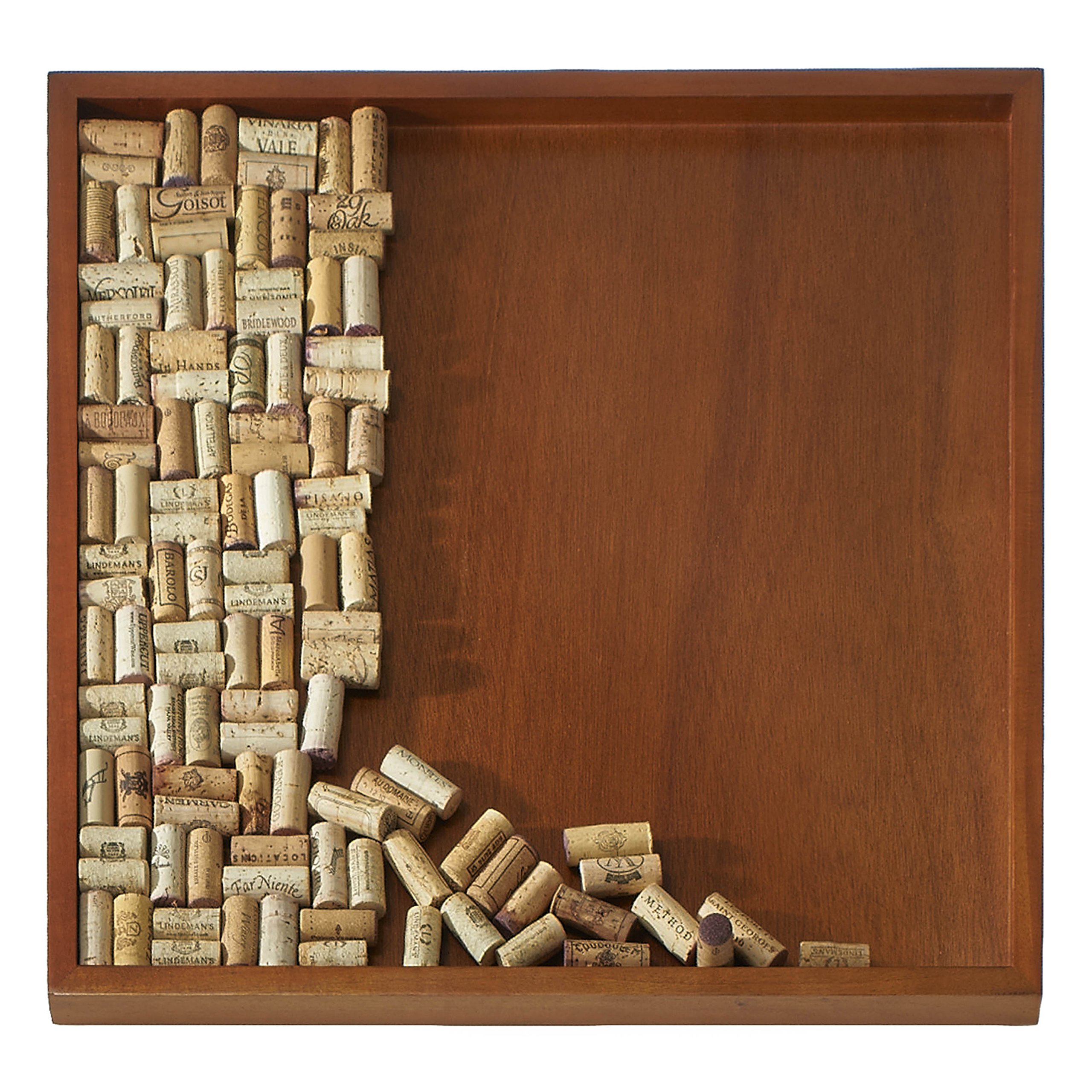 Wine Enthusiast Diy Wine Cork Board Frame Kit 31333015485 Ebay