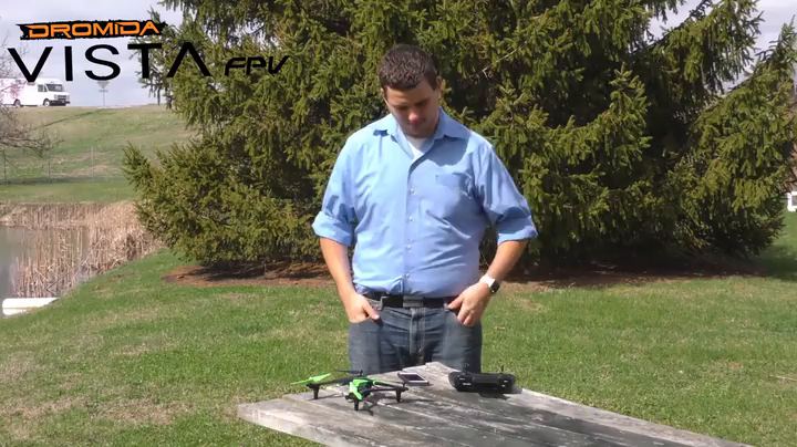 Dromida-Vista-FPV-Ready-to-Fly-251-mm-Electric-Drone-with-Tactic-DroneView-720p-Wi-Fi-Mini-Camera-Radio-Micro-Memory-Card-Batteries-and-Charger-Green