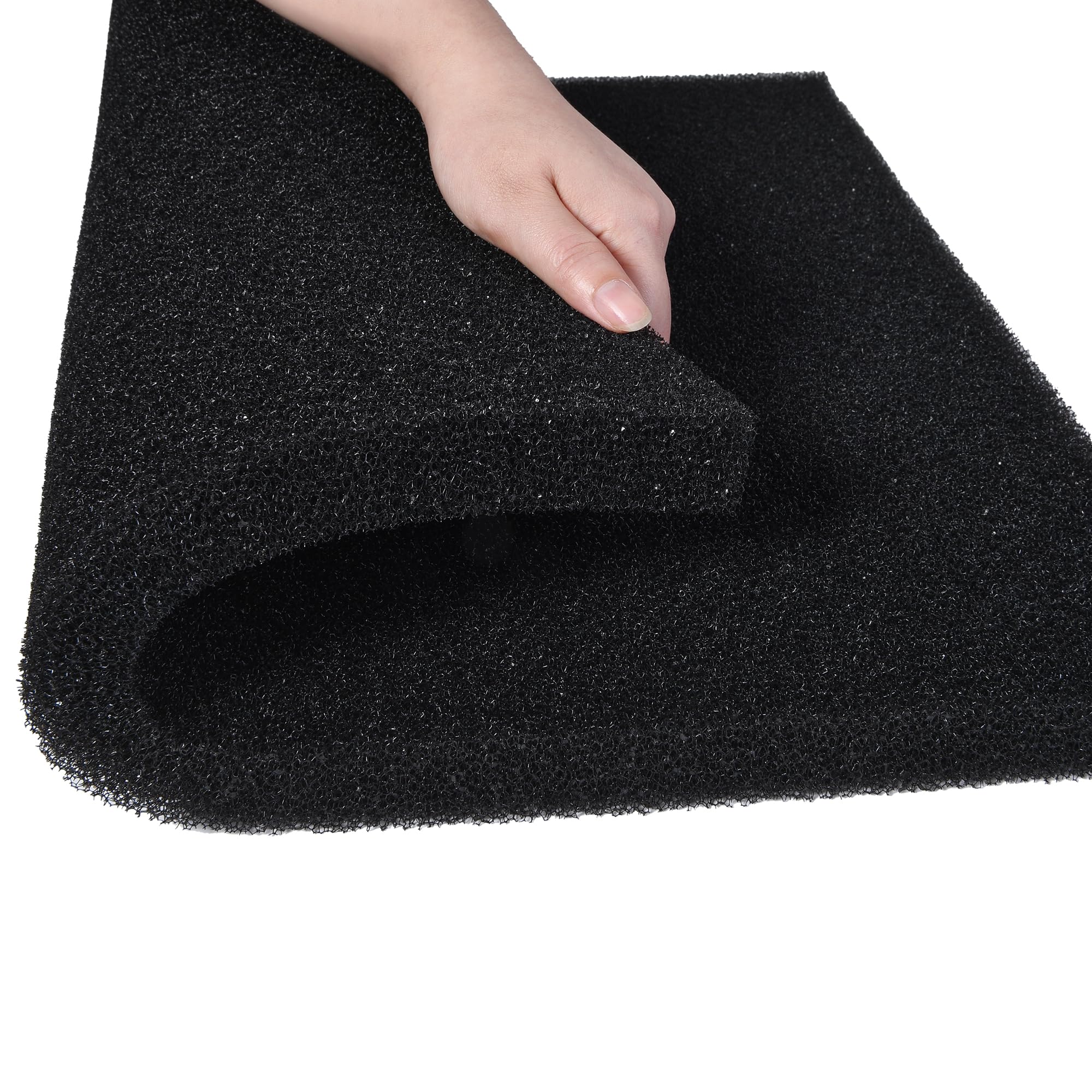 Photo 1 of ALEGI Aquarium Sponge Filter Pad, Bio Filter Media Foam Sponges, Cut-to-Size Foam for Fish Tank (20"x20"x1" (35PPI))