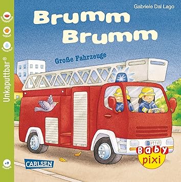 Carlsen Verlag Baby Pixi Brumm Brumm Grosse Fahrzeuge Amazon De Spielzeug