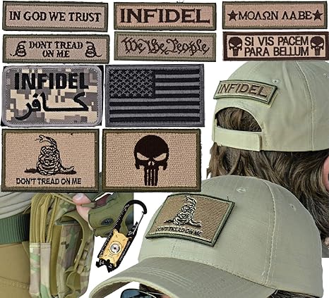 tactical hat patches