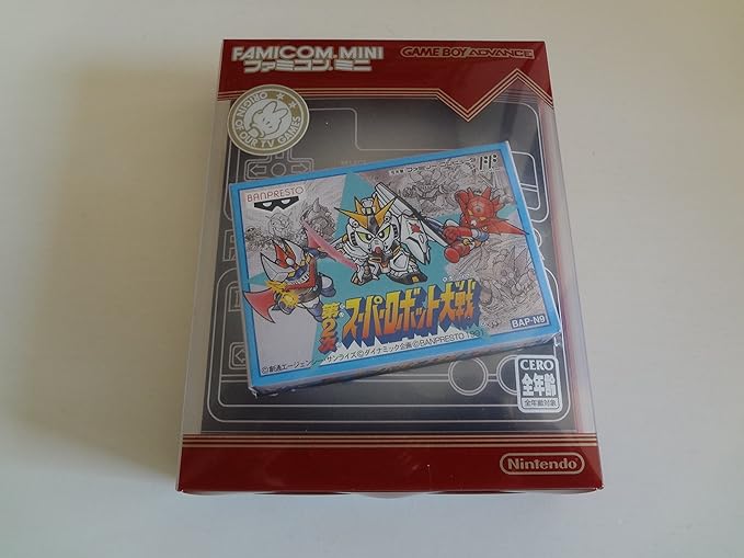 Amazon ゲームボーイアドバンス ファミコンミニ 第２次スーパーロボット大戦 Dai 2 Ji Super Robot Taisen Famicom Mini Game Boy Advance ゲーム