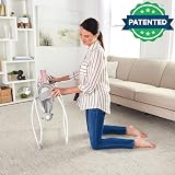 Ingenuity Comfort 2 Go Portable Swing 6-Speed 0-9 Months Pink Flora Unicorn view 3