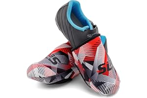 SLS3 Cycling Toe Covers – Neoprene Cycling Shoe Covers for Cold Weather, Windproof & Water Resistant Gear – Lightweight Road Bike Overshoes for Men & Women