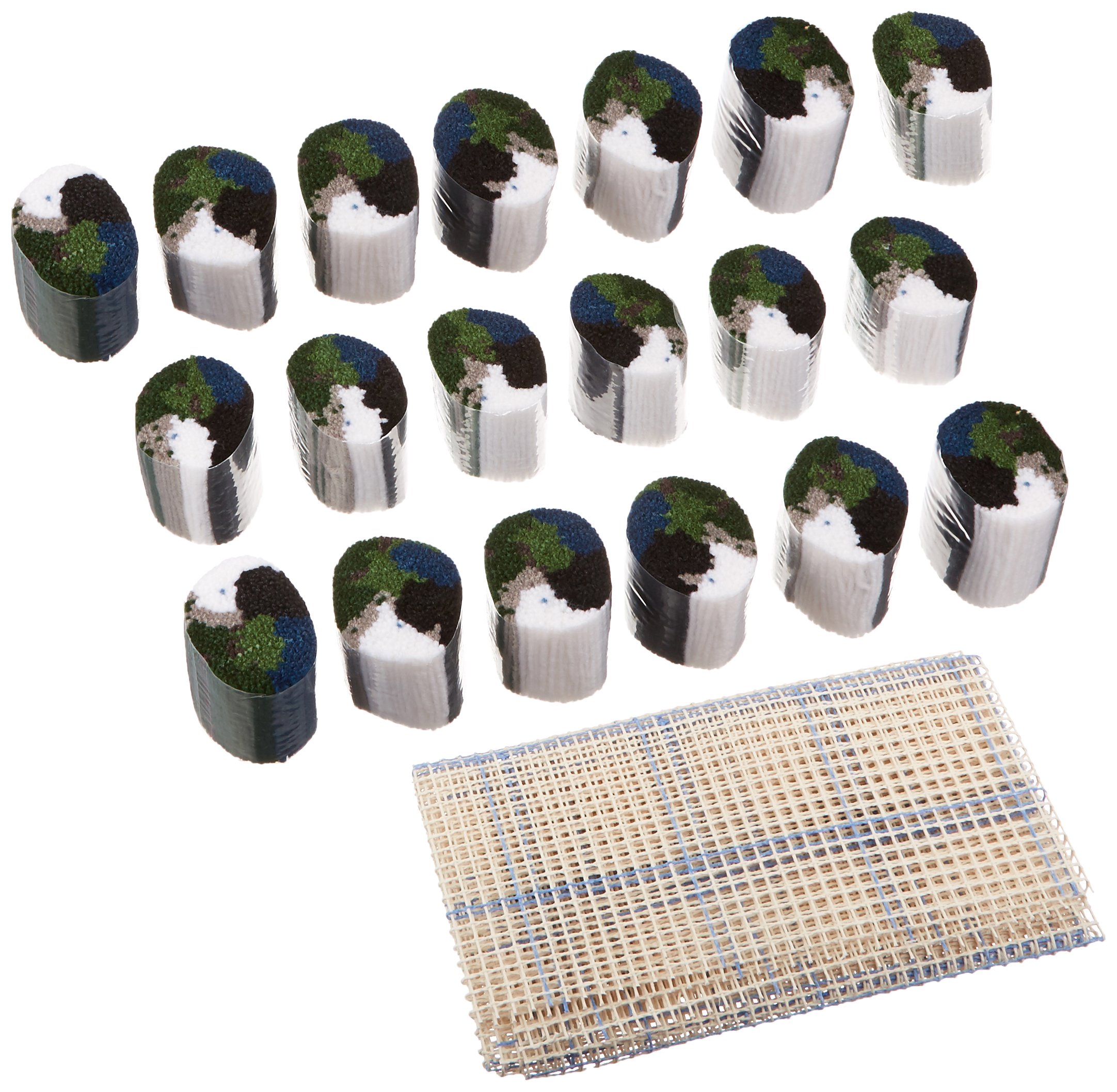 Wonderart White Tiger Latch Hook Kit 24" X 34"