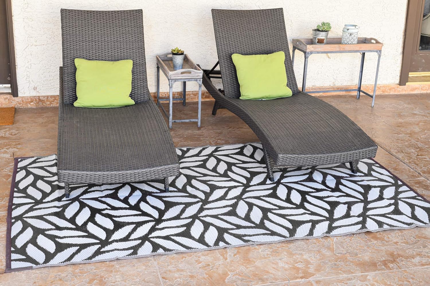 Reversible Mats Outdoor Patio Mat Virgin Polypropylene