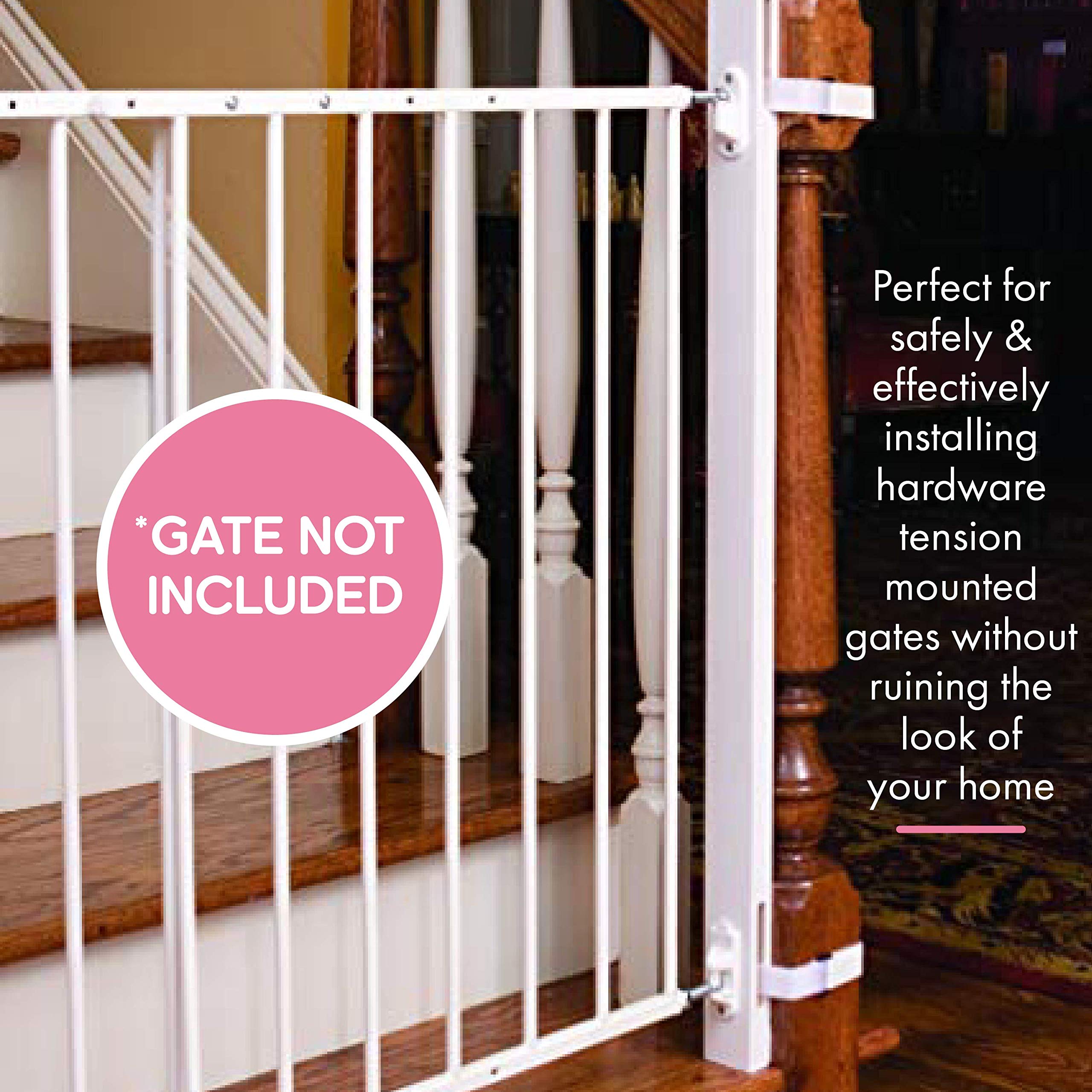 Ez Fit Baby Gate Walk Thru Adapter Kit For Stairs Child And Pet