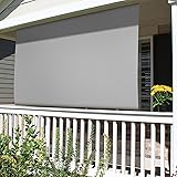 Patio Paradise Shades Roll Up Outdoor 8'Wx6'H