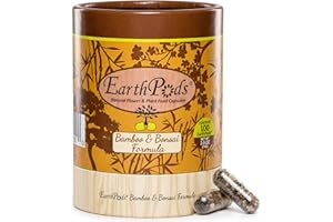 EarthPods Premium Bamboo + Bonsai Plant Food – Easy Organic Fertilizer Spikes – 100 Capsules – Enhance Color, Root + Foliar G