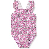 Amazon Essentials Baby Girls' Frill One-Piece Swimsuit