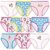 DREAMWORKS GABBY'S DOLLHOUSE girls Amazon Exclusive 10-pack of Soft 100% Combed Cotton Underwear, 2/3t, 4t, 4, 6 and 8