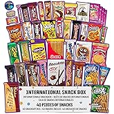 Eastanbul International Snack Box, Premium 40 Full-Size Foreign Snack Box, From Around The World International, Sweet, Savory