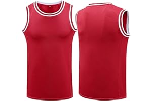 YWIES Plain Basketball Jersey, Blank Team Uniform, Hip Hop Hipster Short Sleeveless Active Shirts