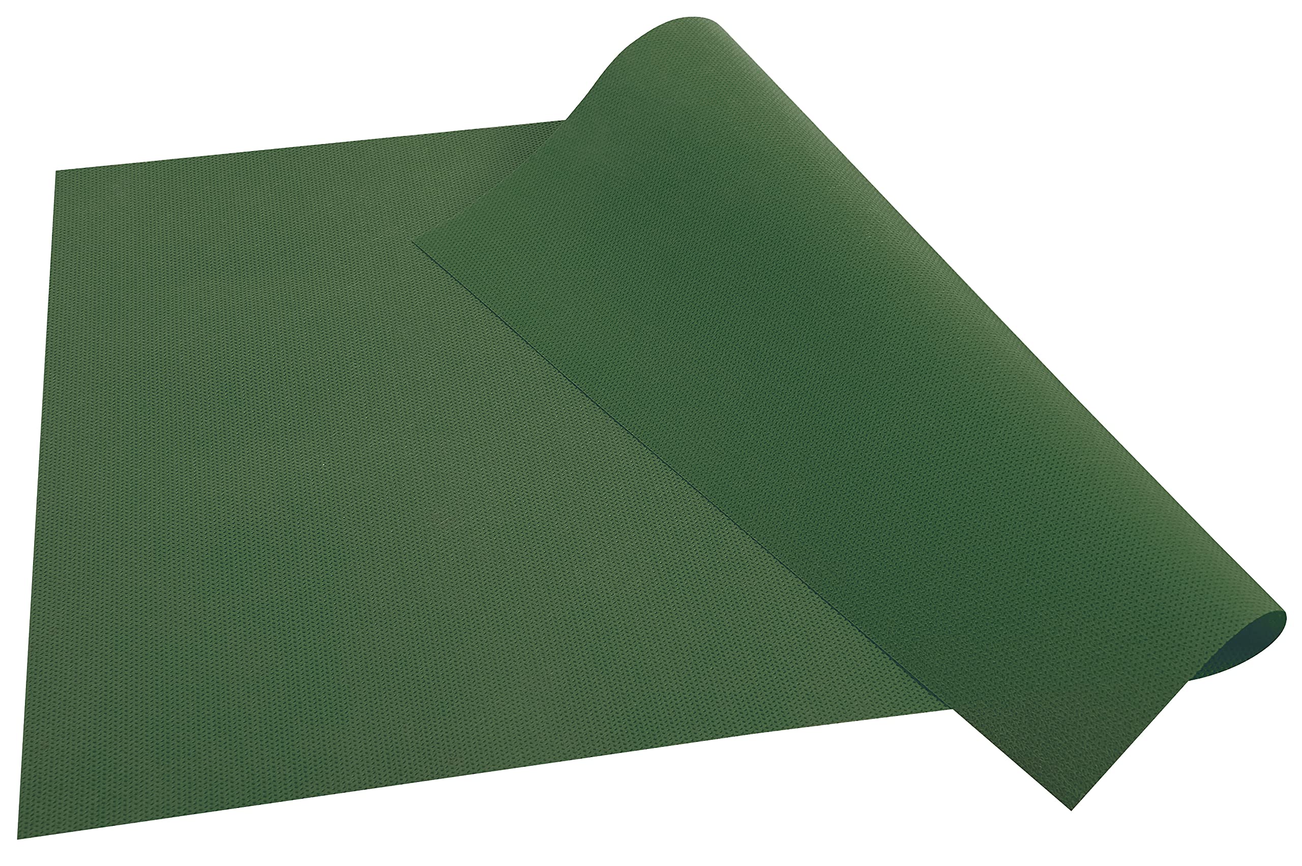 spun bound non-woven placemat - Tear-proof, water-repellent and wipe able fabric - Size 30X40 - Made in France - In tray of 100 placemats - fir green (bright)