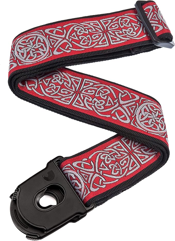 Waves Lock Guitar Strap Celtic Amazon.co.uk Musical