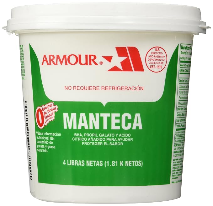 Armour lard 4lb pail (050100504380)