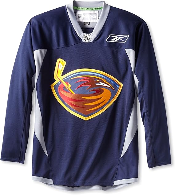 Reebok NHL Atlanta Thrashers Practice Jersey, Lt. Blue, XX-Large: Amazon.co.uk: Clothing