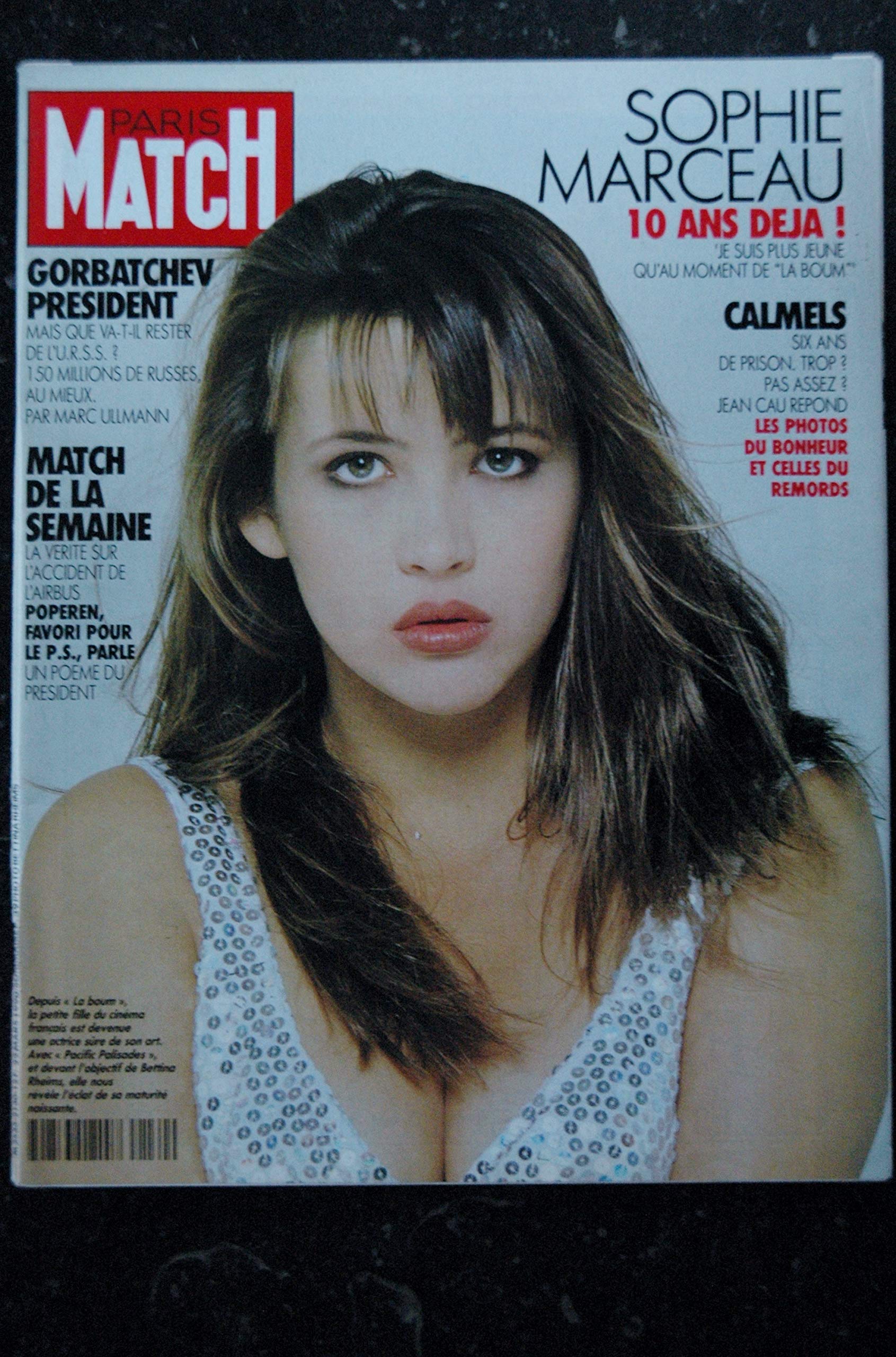 Paris Match N 2130 22 Mars 1990 Sophie Marceau Cover 6 Pages Trump Marla Maples Tina Turner Les Tresors D Emmanuelle 3701315922045 Amazon Com Books